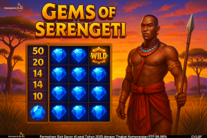 Gems of Serengeti Slot Online: Keindahan Afrika di Setiap Permata